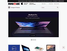Tablet Screenshot of noumax.ro
